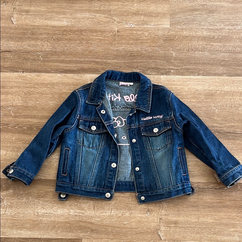 Hello Kitty Blue Denim Jacket for Kids